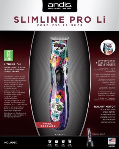 ANDIS TOSATRICE CORDLESS SLIMLINE PRO LI